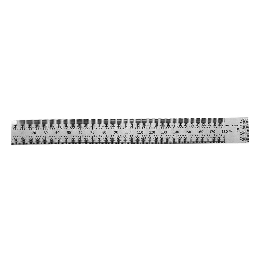 High Precision Angle Gauge Stainless Steel Rulers Measuring Tool with Pencil Set Woodworking Gadget Depth Measurement