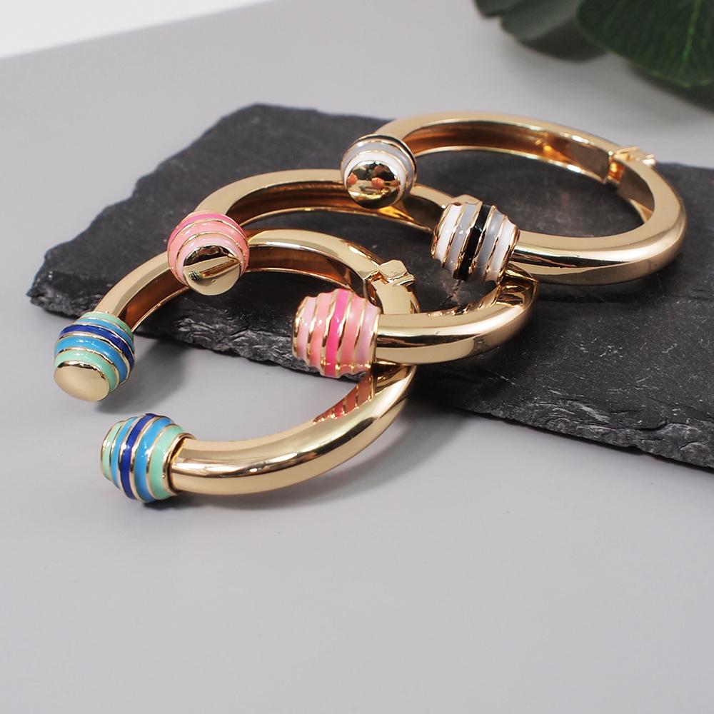 Alloy Statement Bangles Bracelets For Women Metal Charm Cuff Bangles Big Jewelry UKMOC