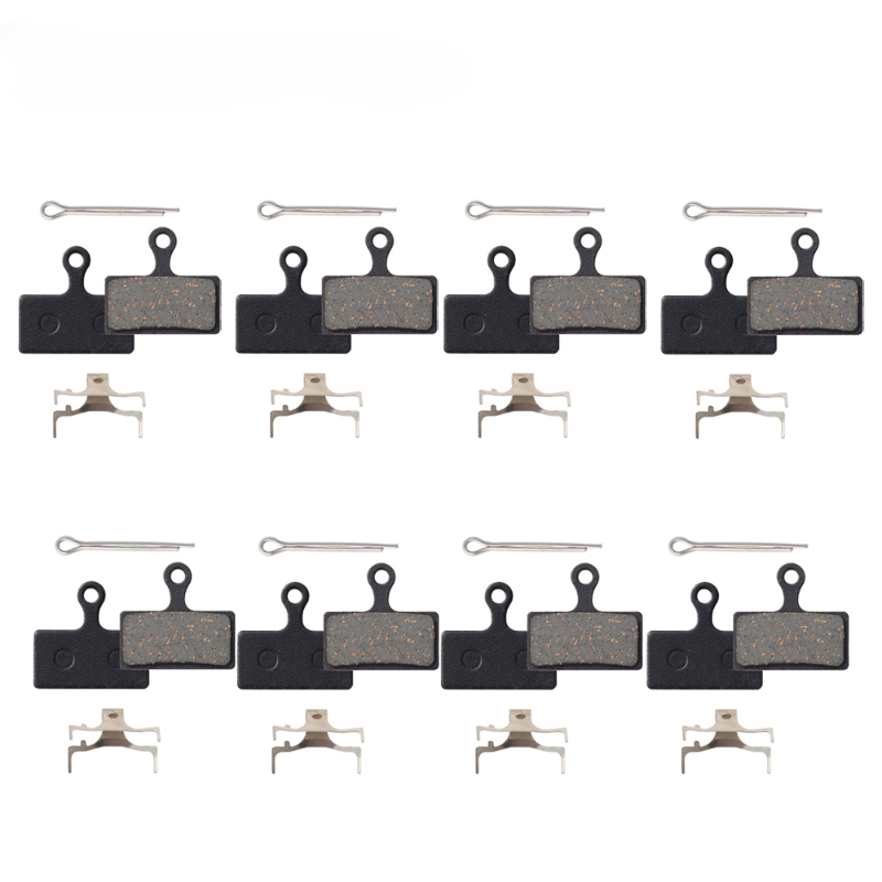 Plaquettes de frein semi-métalliques pour vélo de route VTT, Shimano XT, M8000, M785, XTR, M9000, M9020, M987, M988, M985, SLX, M7000, M675, 8 paires, 10 paires, 20 paires