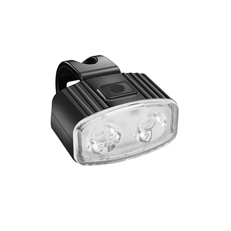 LED Fahrrad Rücklichter USB Aufladbare Fahrrad Rot Licht IPX4 Wasserdicht Straße Mountainbike Vorne Hinten Licht Typ-C MTB Lampe: WHITE