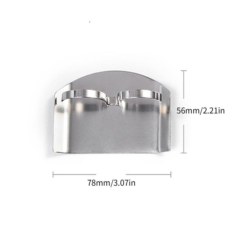 De acero inoxidable Protector de mano y dedos guarda para cuchillo dedo cortado Chop seguro rebanada de protección de dedo herramientas de cocina . Exclusivo.