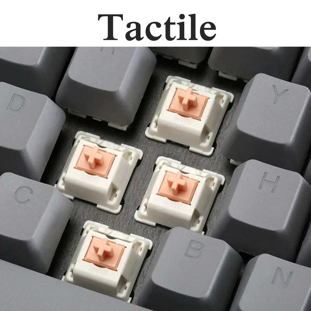 Holy Panda V2 Tactile Keyboard Switch 3 Pins 55g 62g 67g PC POM Nylon Factory Lubed Mechanical Keyboard Custom Switches Hot Plug