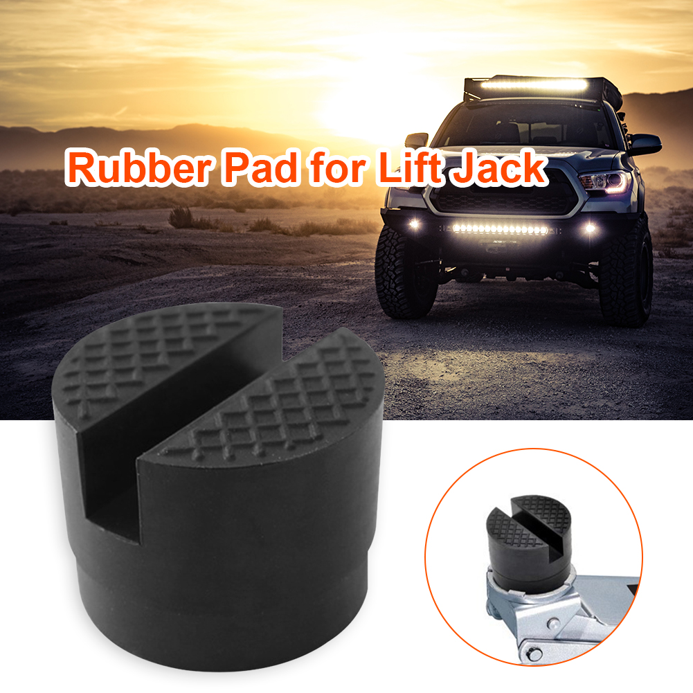 Car Jack Rubber Support Block Lift Pad Frame Protector Adapter Jacking Tool Rubber Protector Pad Lifting Plate Jacking Tools