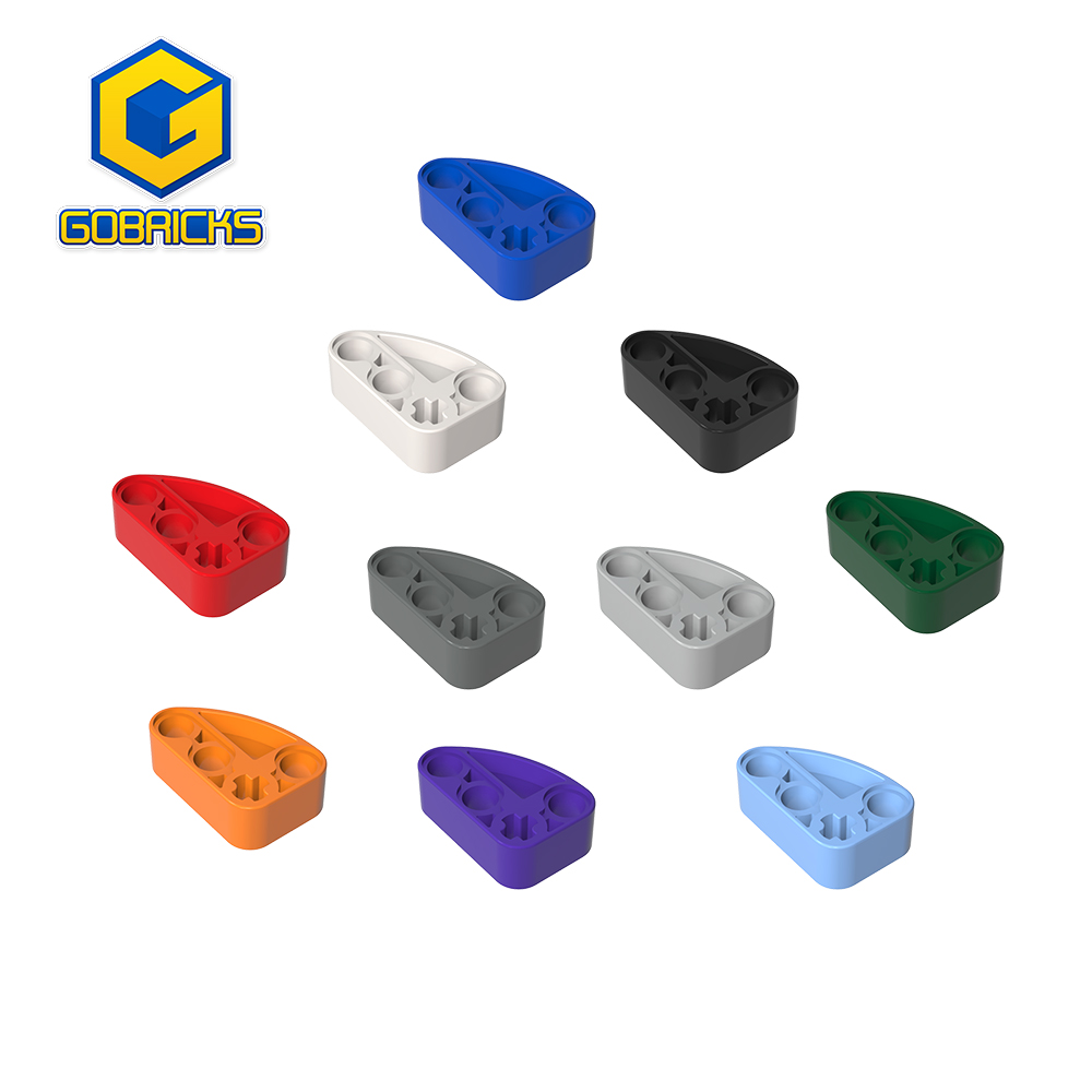 Moc Technic Beam 2x3 a forma di L con quarti ellisse blocchi spessi parti compatibili 71708 blocchi di costruzione fai da te mattoni giocattoli per bambini