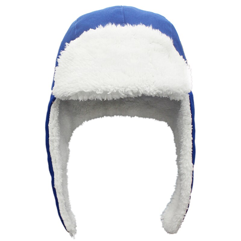 Børnebomber hue vinter børn børn termisk fleece hatte russisk ushanka hat til 3-8y børn