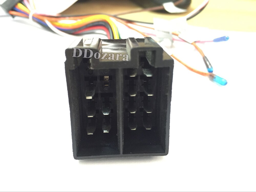 20 pin android 2 din bilradio multimediaspiller universelt tilbehør wire adapter stik stik kabel til vw nissian toyota
