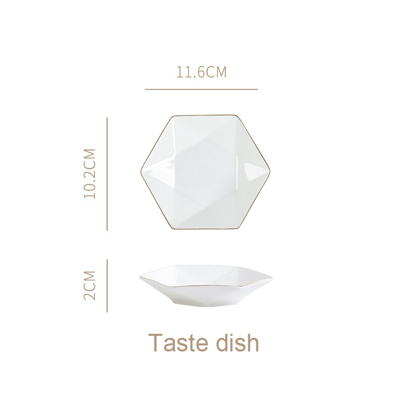 Photo inspiration: Party Food Dinner Plate Sets Bowl Minimalist Ceram Photo Inspiration