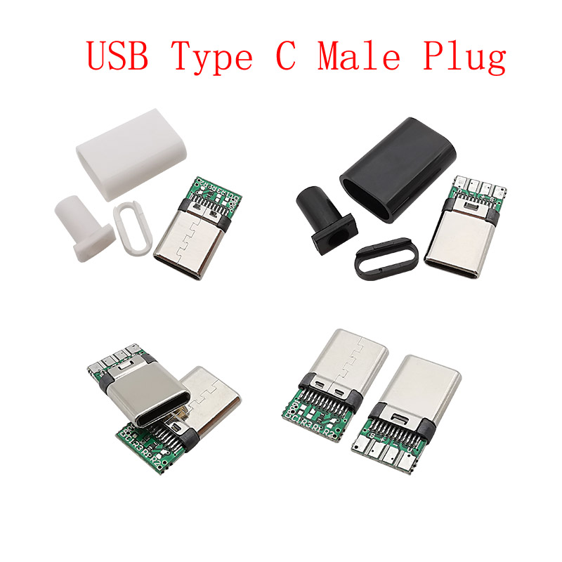 Złącza USB Micro USB/typ C / USB 2.0 typ męski żeński Adapter do lutowania dane naprawcze gniazda wtyczek do ładowania