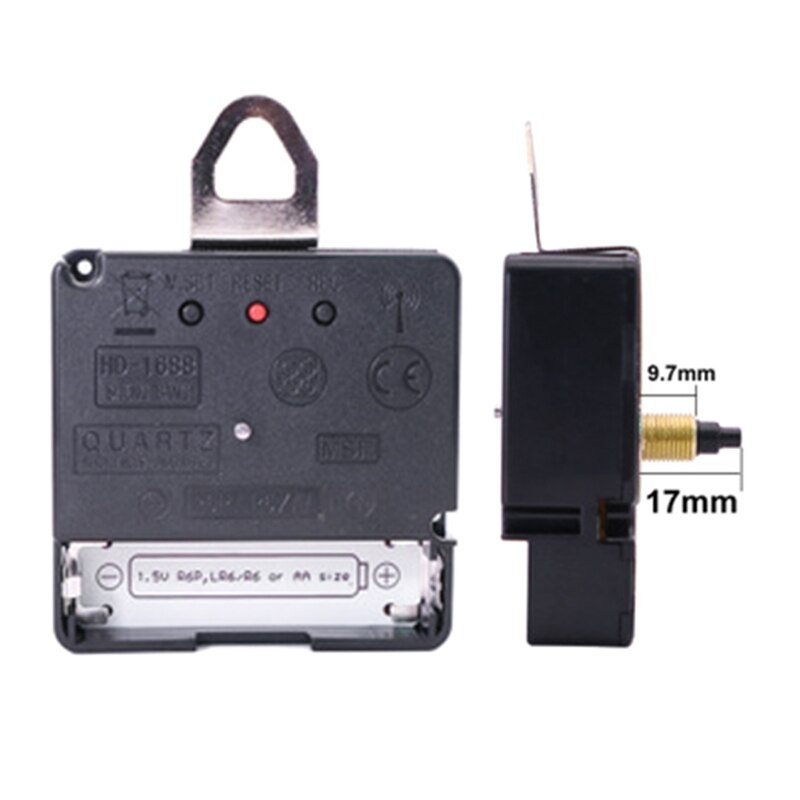 UK MSF Time Atomic Radio Controlled Silent Wall Clock Quartz Movement Mechanism DIY Kit Replacement Set