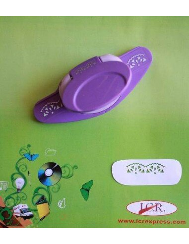 TROQUEL DE BORDES PARA PAPEL CON FORMAS LAGRIMAS. CAMPANA Y ONDAS PARA CENEFAS