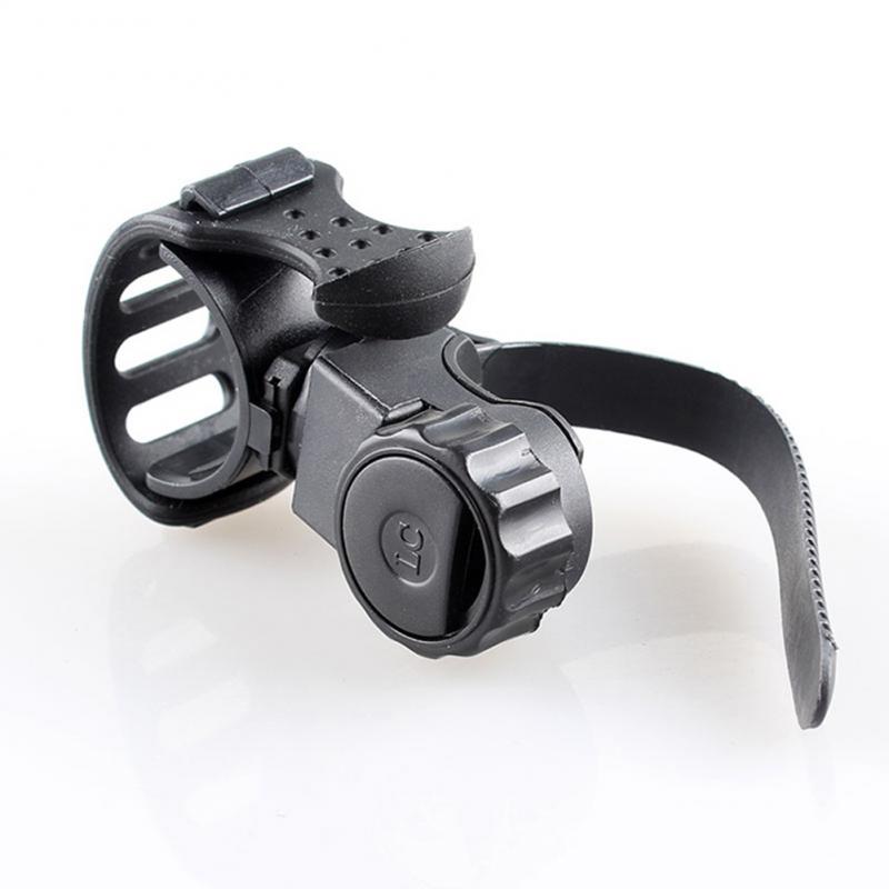 Universal- Fahrrad Licht Halterung Einstellbar Fahrrad Lampe Halfter Silikon 360 ° Drehbare Fahrrad Taschenlampe Lampe Halterung
