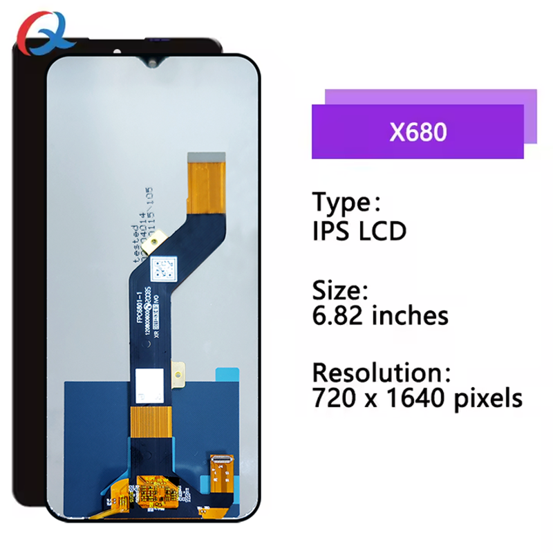 Ensemble écran tactile LCD, pour Infinix 9 Play X680 X680B