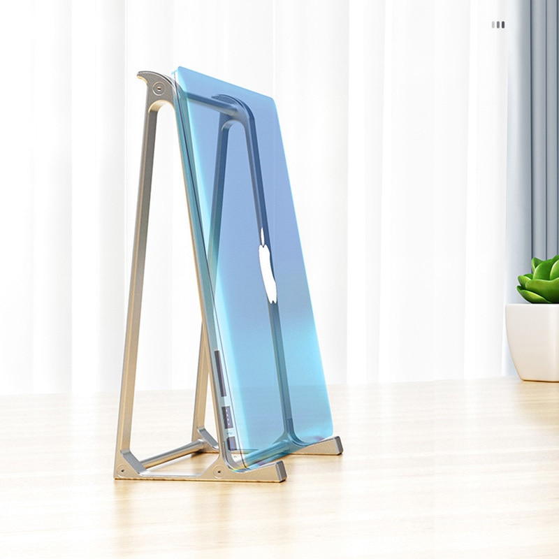 Alliage d'aluminium Vertical support d'ordinateur portable bureau support de tablette bureau téléphone portable Cool pour IPad Macbook Pro Air ordinateur portable Chromebook