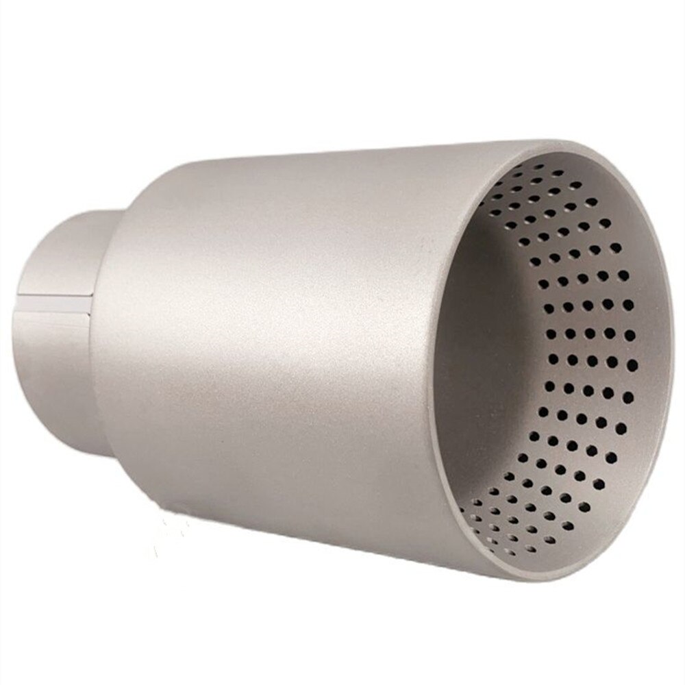 1 Pcs Matte Rvs Auto Uitlaat Tip Uitlaat Tip Systeem Pijp Universele Uitlaat Tip 57Mm 60Mm 63mm Gti MK7 Golf7 Nozzle