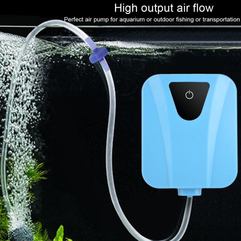 Zonne-energie Zuurstof Aquarium Luchtpomp Waterdichte USB Oxygenator Beluchter luchtpomp voor Zwembad Vijver Aquarium Zuurstof Pompen