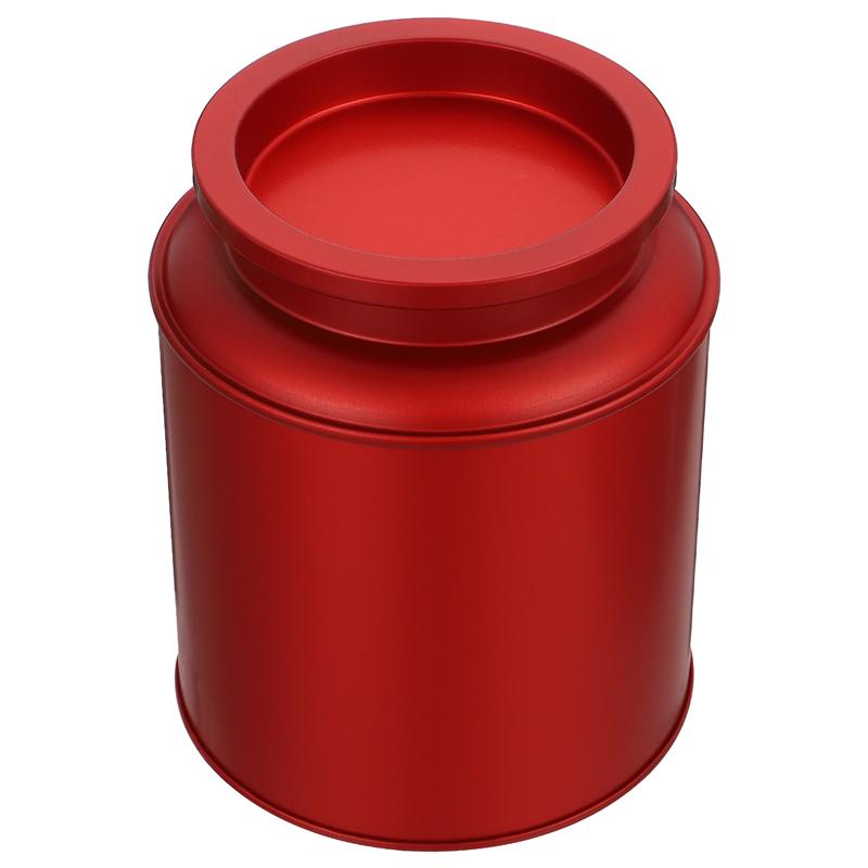 Tarro de hojalata para almacenamiento de té, recipiente grueso a prueba de humedad, de Metal, 1 unidad