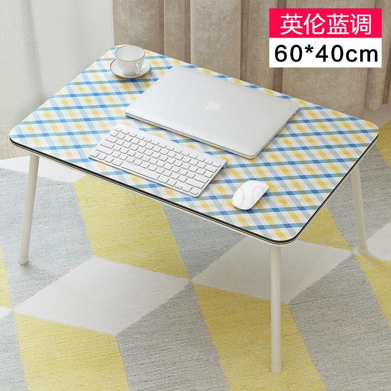 De Notebook Computer Bureau Slaapzaal Bed Met EEN Kleine Tafel Tafel Vouwen Luie Mensen Gecontracteerd Studie Bureau: Model 2