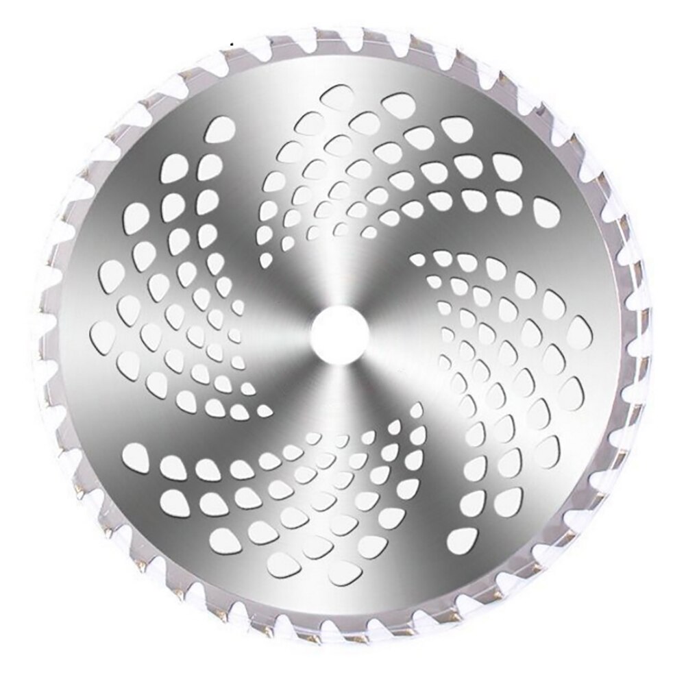 1pc 255mm 40T/60T/80T débroussailleuse lame tondeuse à gazon Cutter pour couper l'herbe arbre lame de coupe remplacement lame de scie circulaire