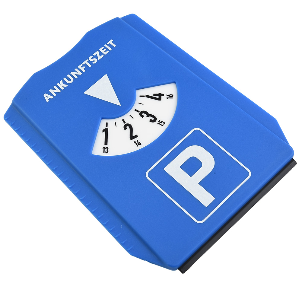 Parkeerschijf Timer Klok Aankomst Tijdweergave Blauw ABS Parkeren Draagbare Parkeertijd Teken Timer Klok