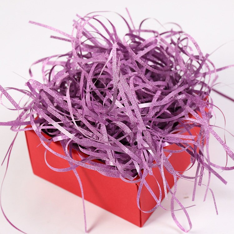 50g/ poser glitter konfetti voksen gjør-det-selv godteri boks fyllmateriale babyshow bryllupsfest ballonger dekorasjoner håndverk konfetti: Lys lilla
