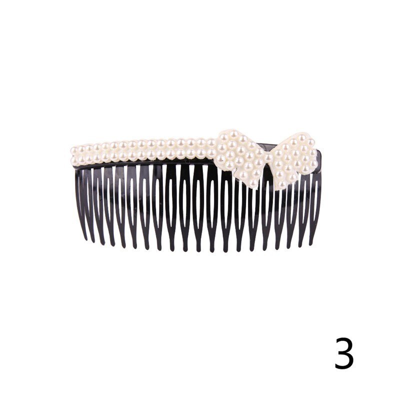 Haarkam met harsspiraal, haarstylingtool, bruidshaaraccessoire, schoonheids- en gezondheidskam, zwarte kam voor vrouwen, dames en meisjes: 3