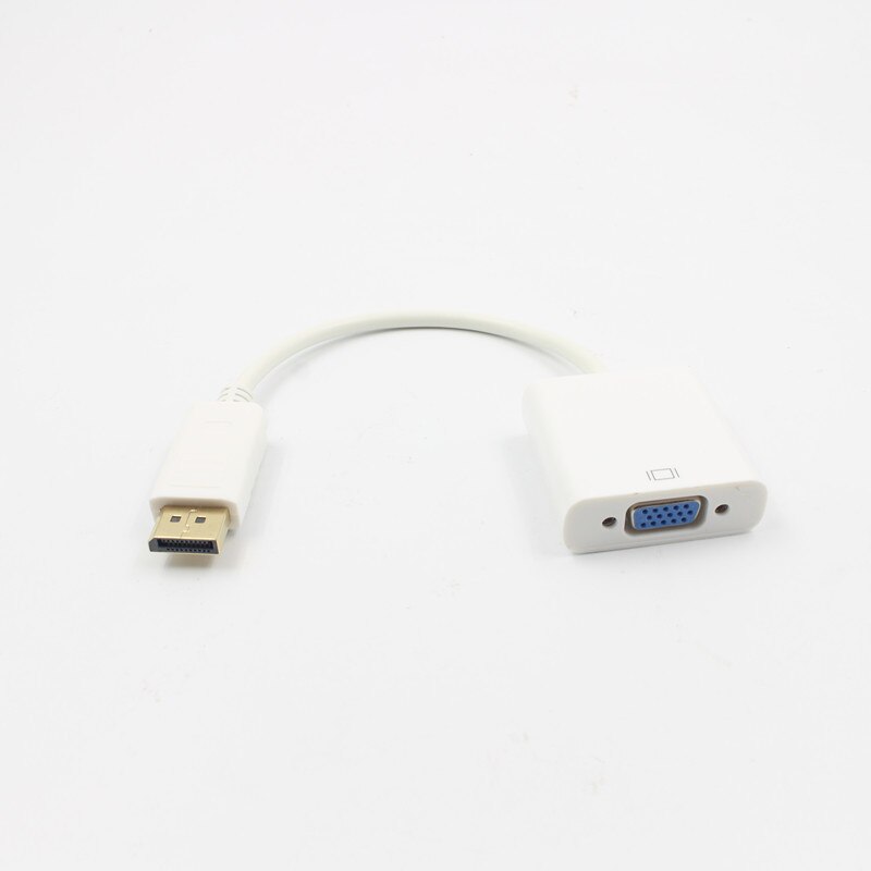 DisplayPort Display Port DP to VGA Adapter Cable Male to Female Converter for PC Computer Laptop HDTV Monitor Projector