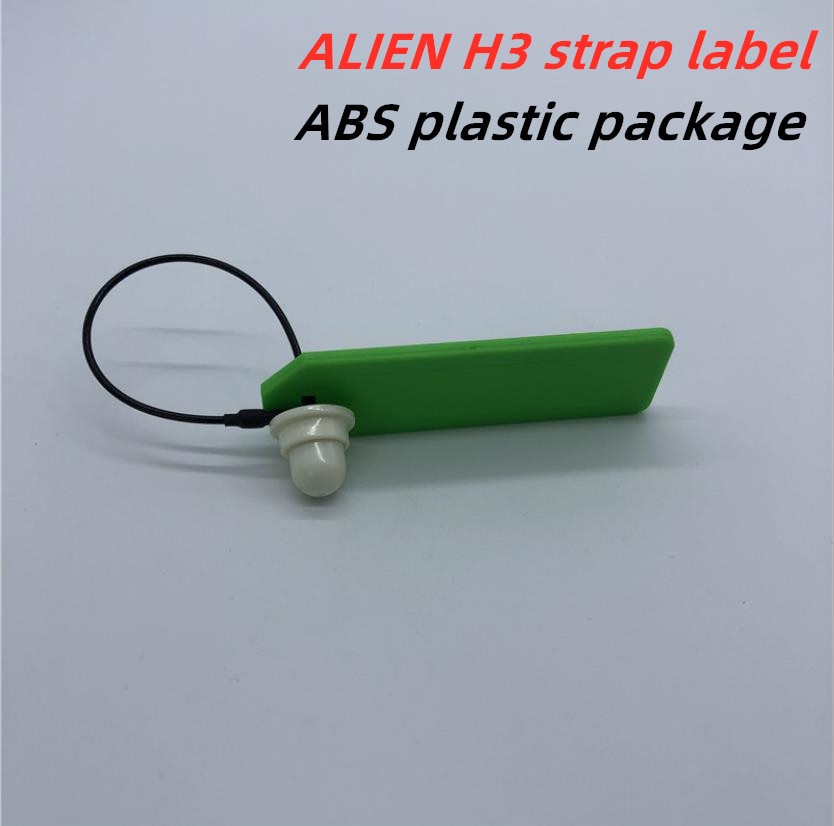 RFID tie label UHF anti detachable tie label recycling tie label alien H3 long distance tie