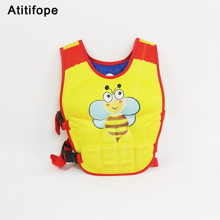 Chaleco de natación seguro para niños, gran flotabilidad, colores brillantes, Círculo de brazo de natación, accesorios de piscina