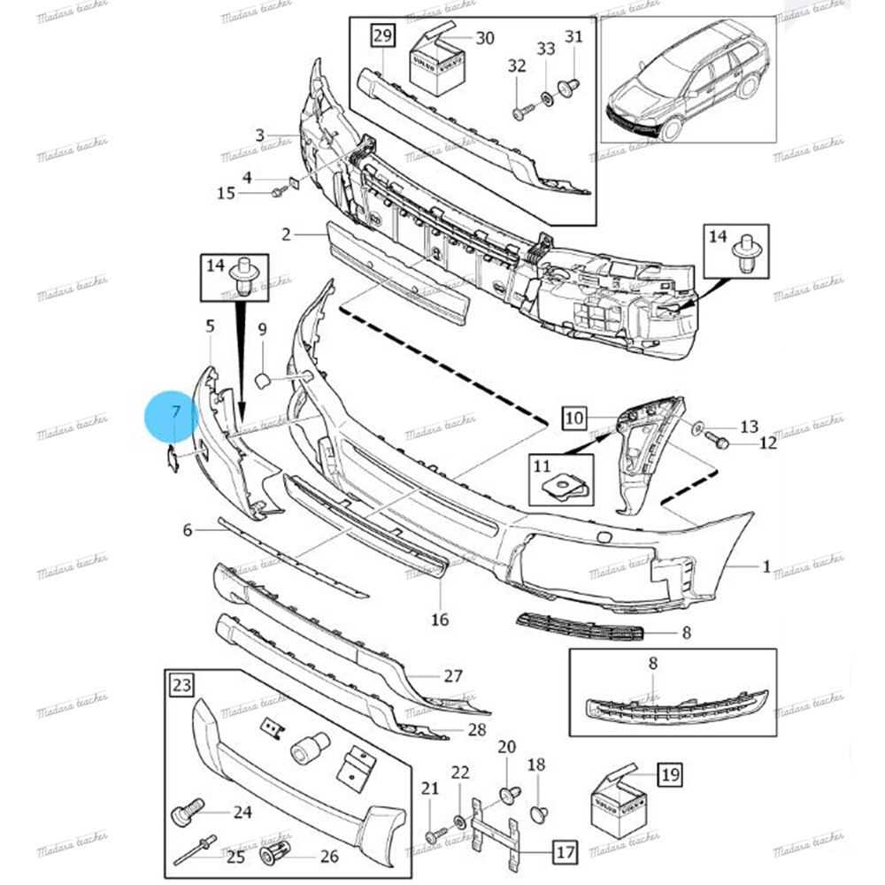 Cubierta de gancho de remolque para coche, tapón embellecedor de tapa de parachoques delantero, cubierta de ojo de gancho de remolque, tapa de enganche de remolque, para Volvo XC90 XC 90, 8693722