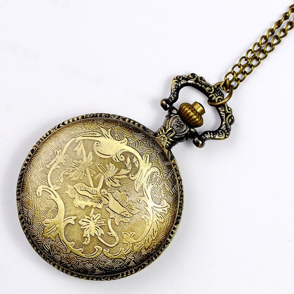 Large Santa Vintage Pocket Watch Quartz Watch Classic Flip Fine Pocket Watch Manufacturers 8007