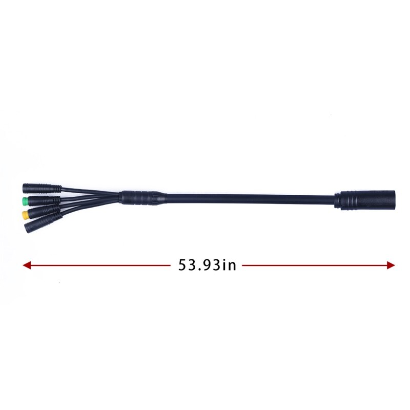 Vandtæt 1 t 4 eb- bus ledningsnet til bafang bbs bbs 01 bbs 02 bbshd midtermotor display bremsegreb tommelfinger gashåndtag