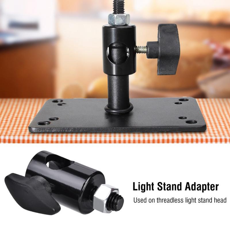 Duurzaam 3/8in Draad Adapter Schroef voor Threadless Light Stand Fotografie Accessoire