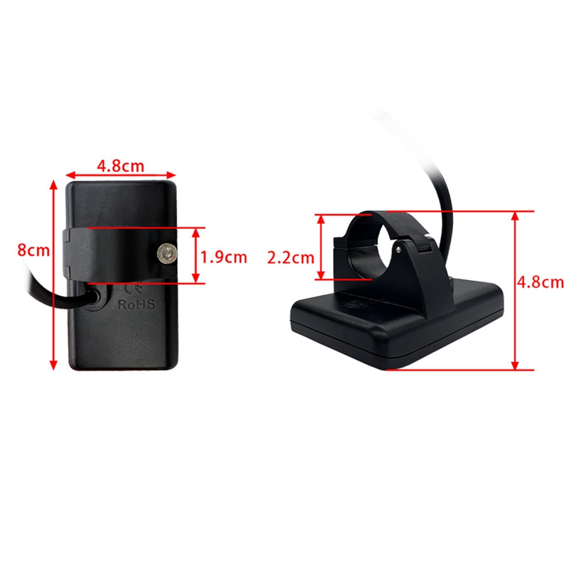 Electric Bicycle Display 24V/36V/48V SM Connector LCD Display S866 Controller Panel Dashboard for Electric Bicycle Ebike