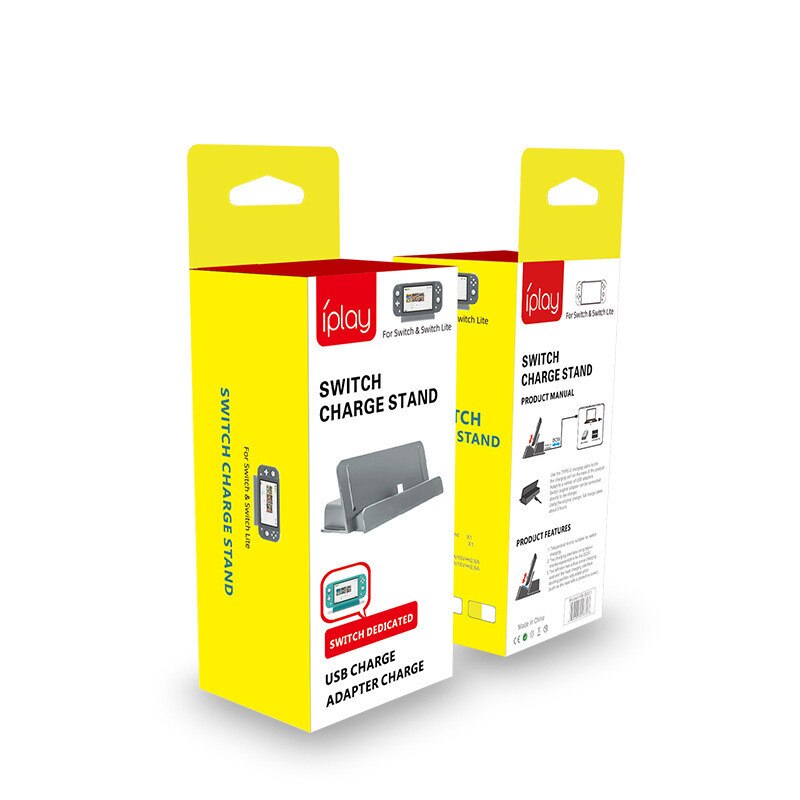 Ladestation mit usb-c-anschluss für nintendo switch/switch lite, 4 farben