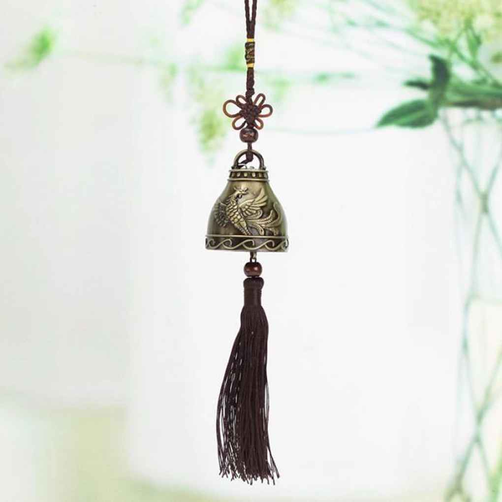 Vintage Glück Windspiel Feng Shui Glocke Segen Wind Chime Chinesischen Knoten für Gute Luck Glück Hause Auto handwerk.
