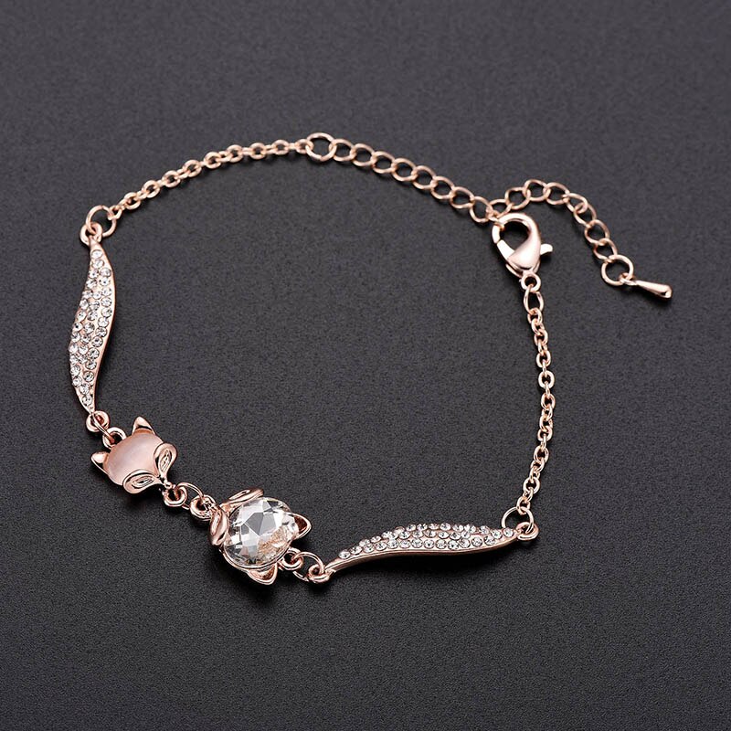 luxe or chaîne Bracelet Bracelet charme Simple Bracelet pour femmes filles bijoux: style 6