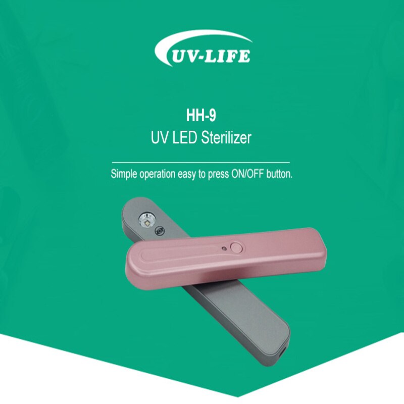 Uv-sterilisatorlamp, sterilisatielamp, uvc-desinfectielamp, uv-led-desinfectielamp, reinigingslamp voor maskers, thuis, op reis.