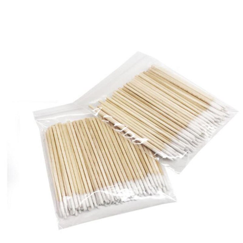 100/300pcs Disposable Ultra small Cotton Swab Lint Grandado