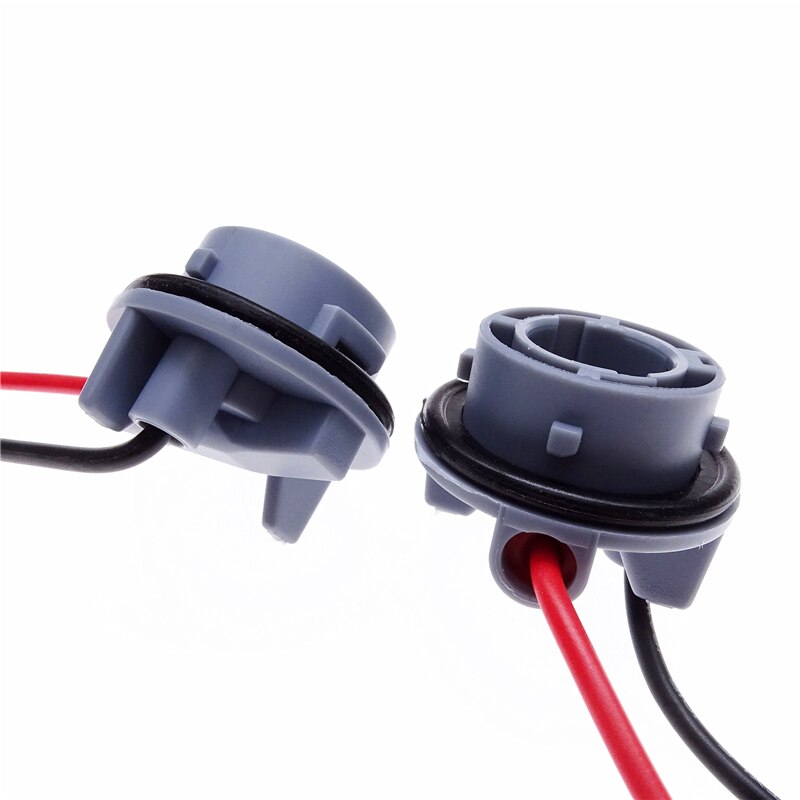 2Pcs 1156 Bulb Socket Adapter Connector Auto Gloeilamp Base Led Richtingaanwijzer Lamp Kabelboom Connector Auto Licht accessoires