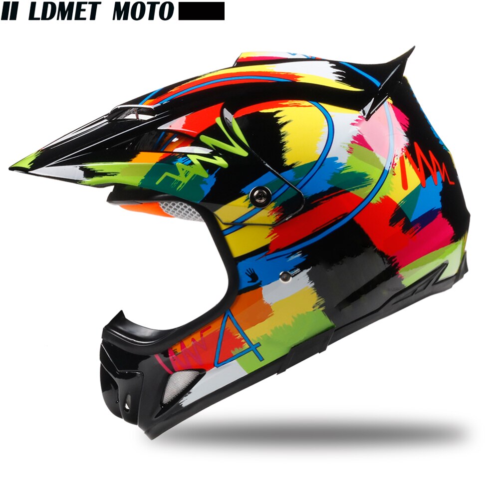 Motocross Helmet Dirt Bike Motorcycle Helmet Casco de Moto Off Road Downhill Capacete Casque DOT approved Racing ATV