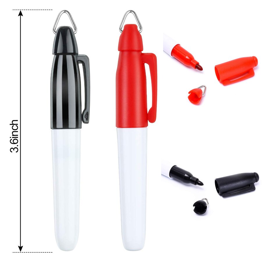 6-in-1 Golf Ball Line Liner Marker Marks Template Draw Positioning Template Alignment Putting Tool Putt Linear