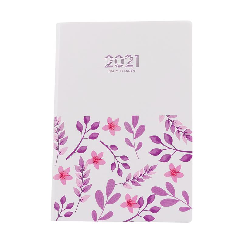 Planning Notebook Schema Boek Bloem Patroon Kalender Notebook: D