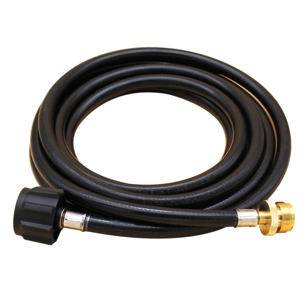 Propane QCC To One Pound Pressure Reducing Valve Connector 12FT Leather Tube Connecting Hose