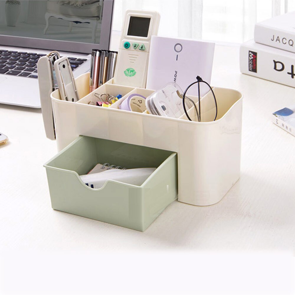 Cosmetic Storage Box Drawer Desktopplastic Makeup Dressing Table Skin Care Rack House Dressing Table Organizer Container