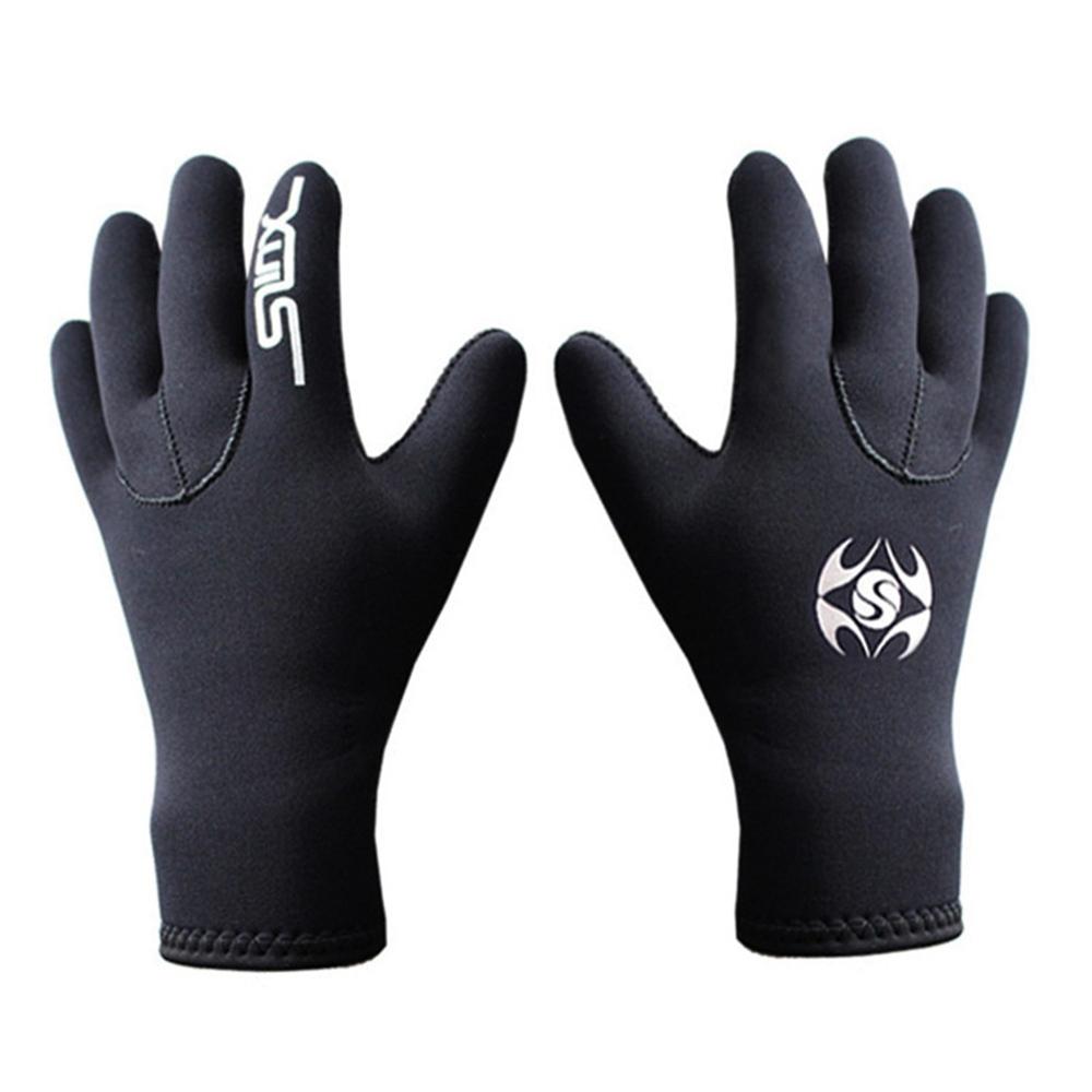 Snorkeling Swimming Surfing Diving Gloves Wetsuits Five Finger Gloves 3MM Anti Slip Flexible Thermal Material