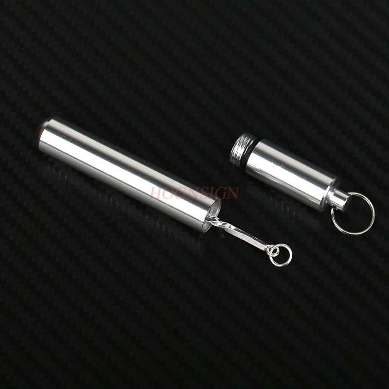 Sterling Silber Zahnstocher 990 Volle Silber Hohe Metall Zahnstocher Tragbare Mini Zahnstocher Lagerung Box Zu Senden Ältesten