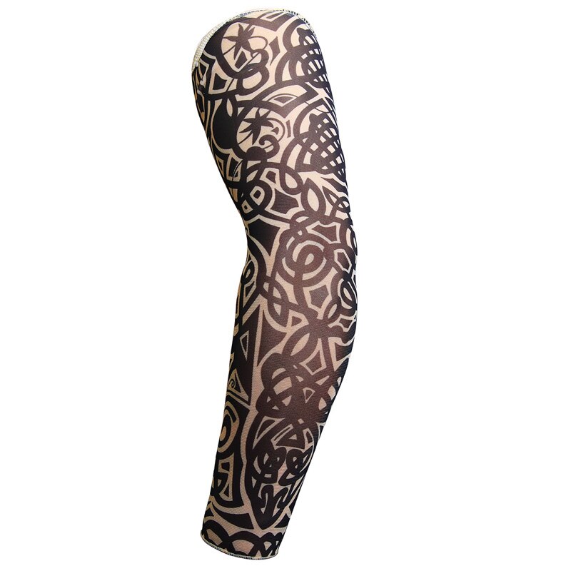 Manches de cyclisme pour vélo | Imprimé 3D de tatouage, Protection contre les UV, manches de bicyclette pour vtt, Protection des bras: c4-5