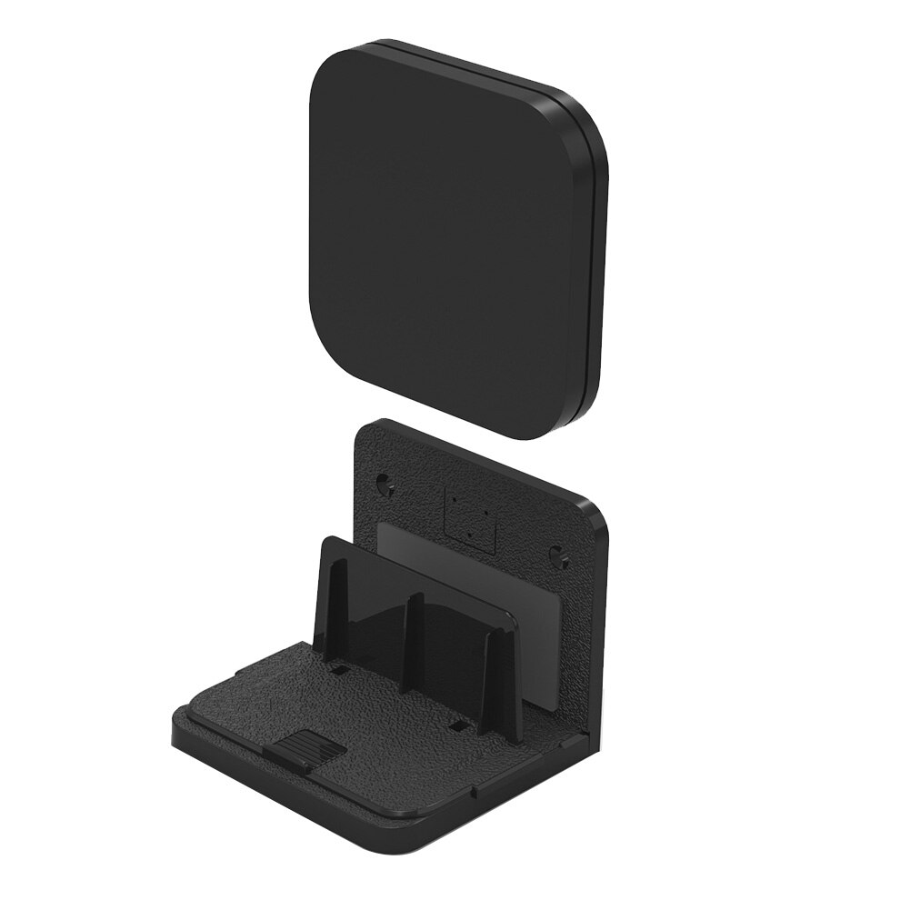 Universalstativ tv-box fäste modem lätt att installera justerbar vinkel stabil hem liten enhet kontor vardagsrum väggmonterad