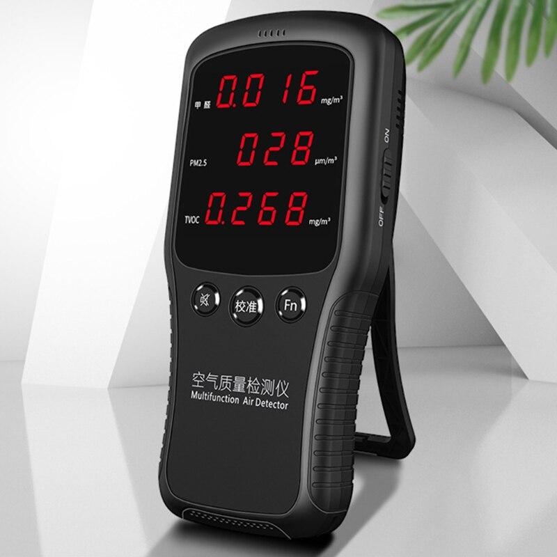 Air Monitor Indoor Air Pollution Sensor PM2.5 Formaldehyde HCHO Detector