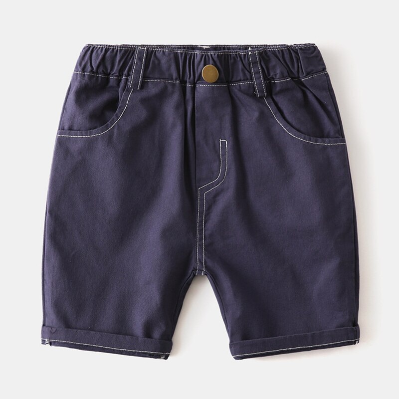 Pantalones cortos de verano para niños, ropa de playa informal, de algodón, transpirables, suaves, para Trousers2-10Years, novedad de